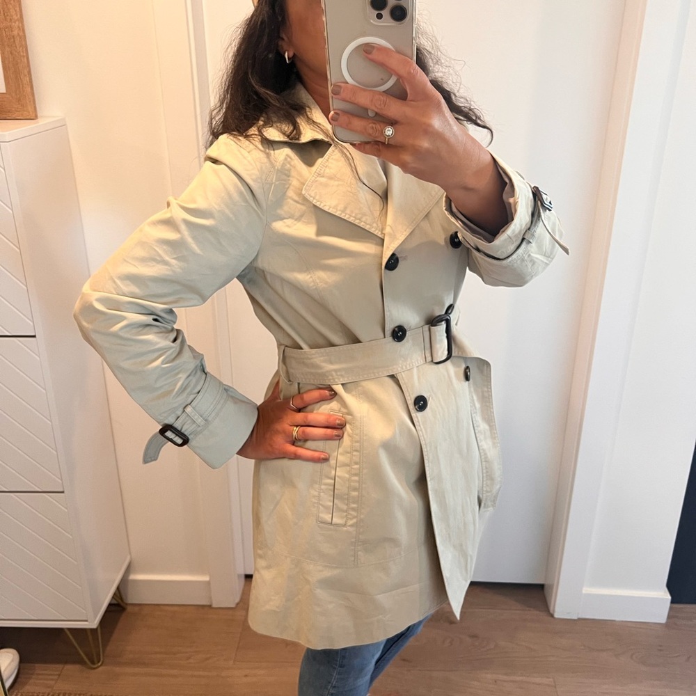 Zara Beige Trench Coat